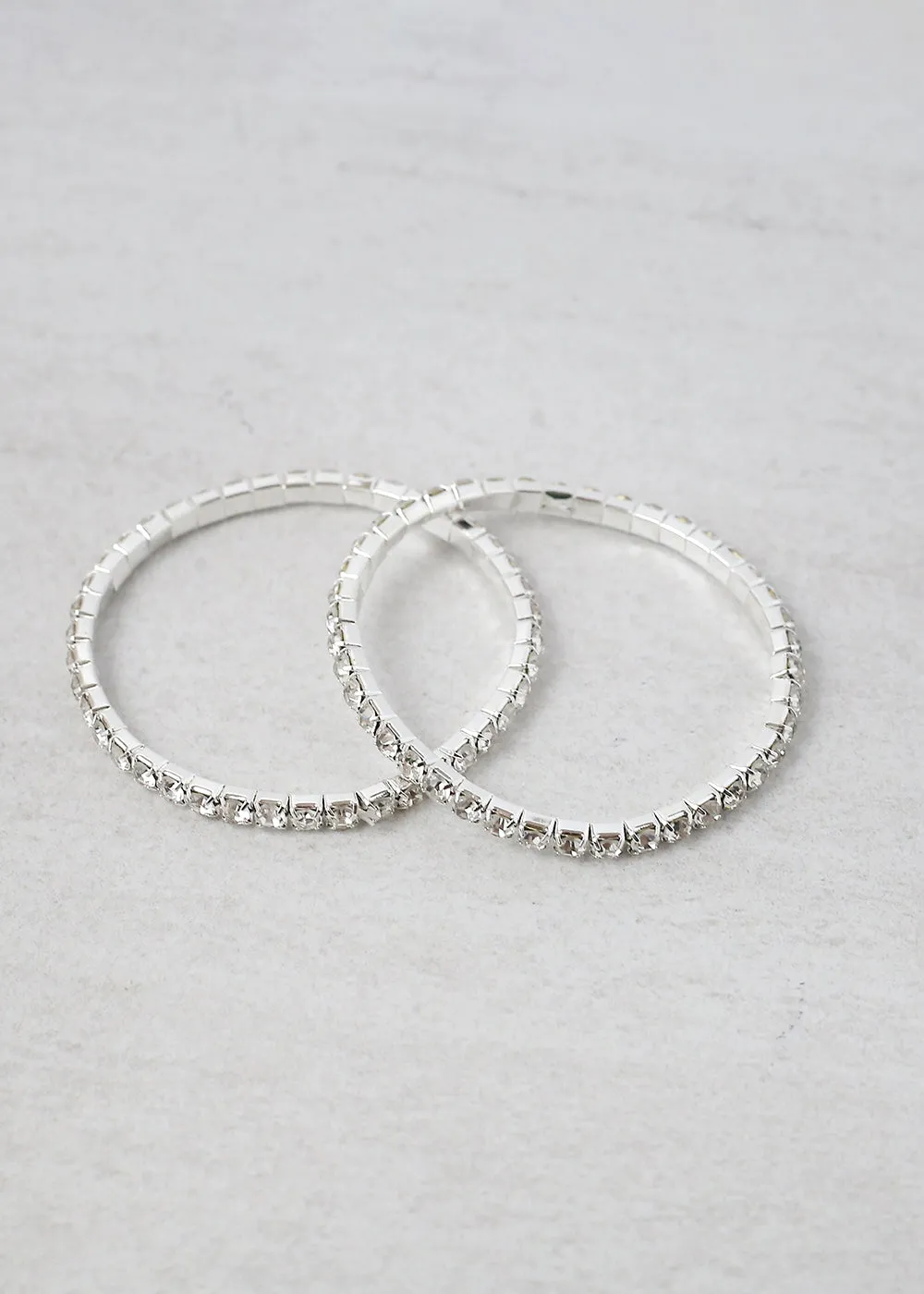 2 PC Rhinestone Bracelet