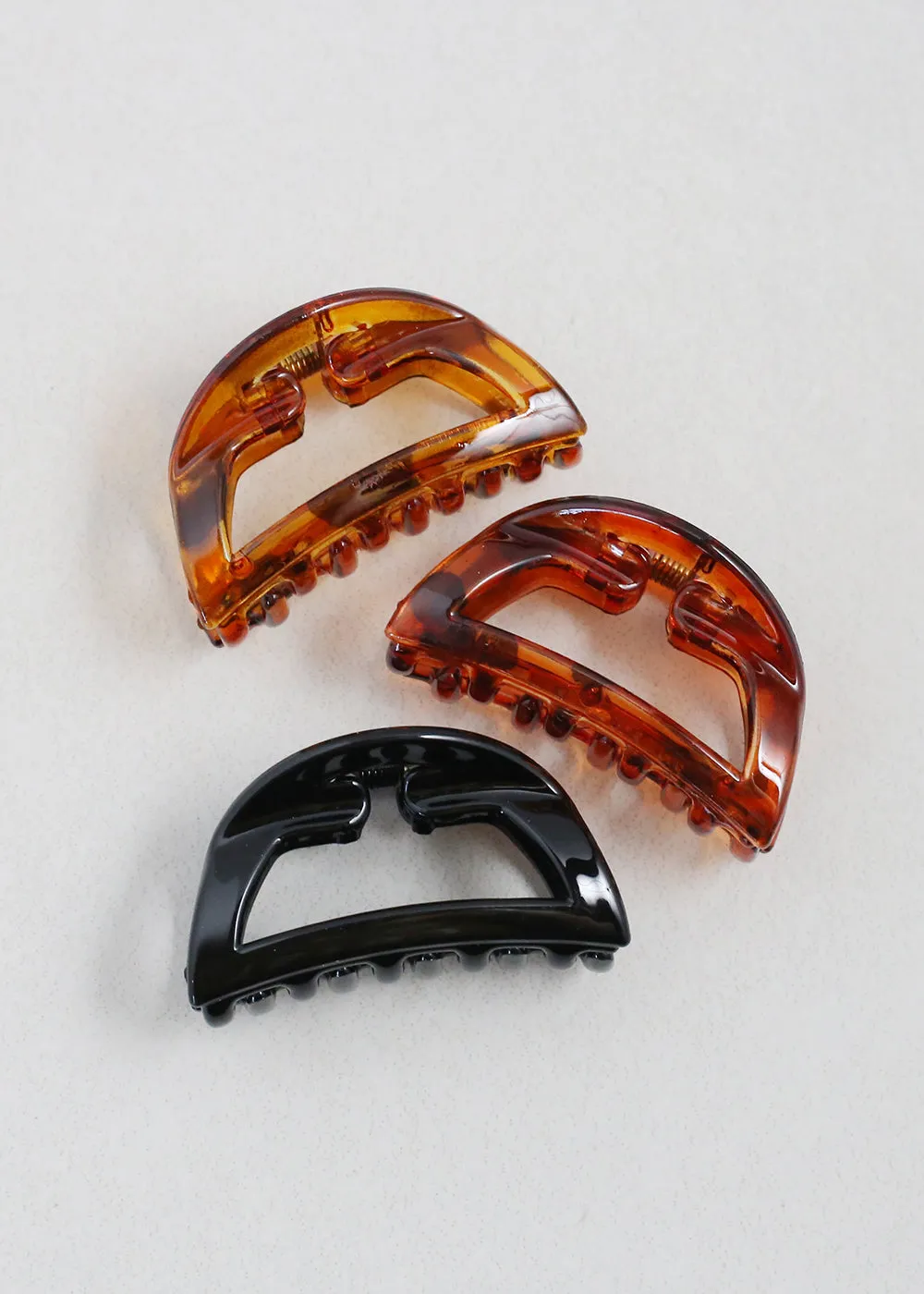 3-PC Small Hair Jaw Clip