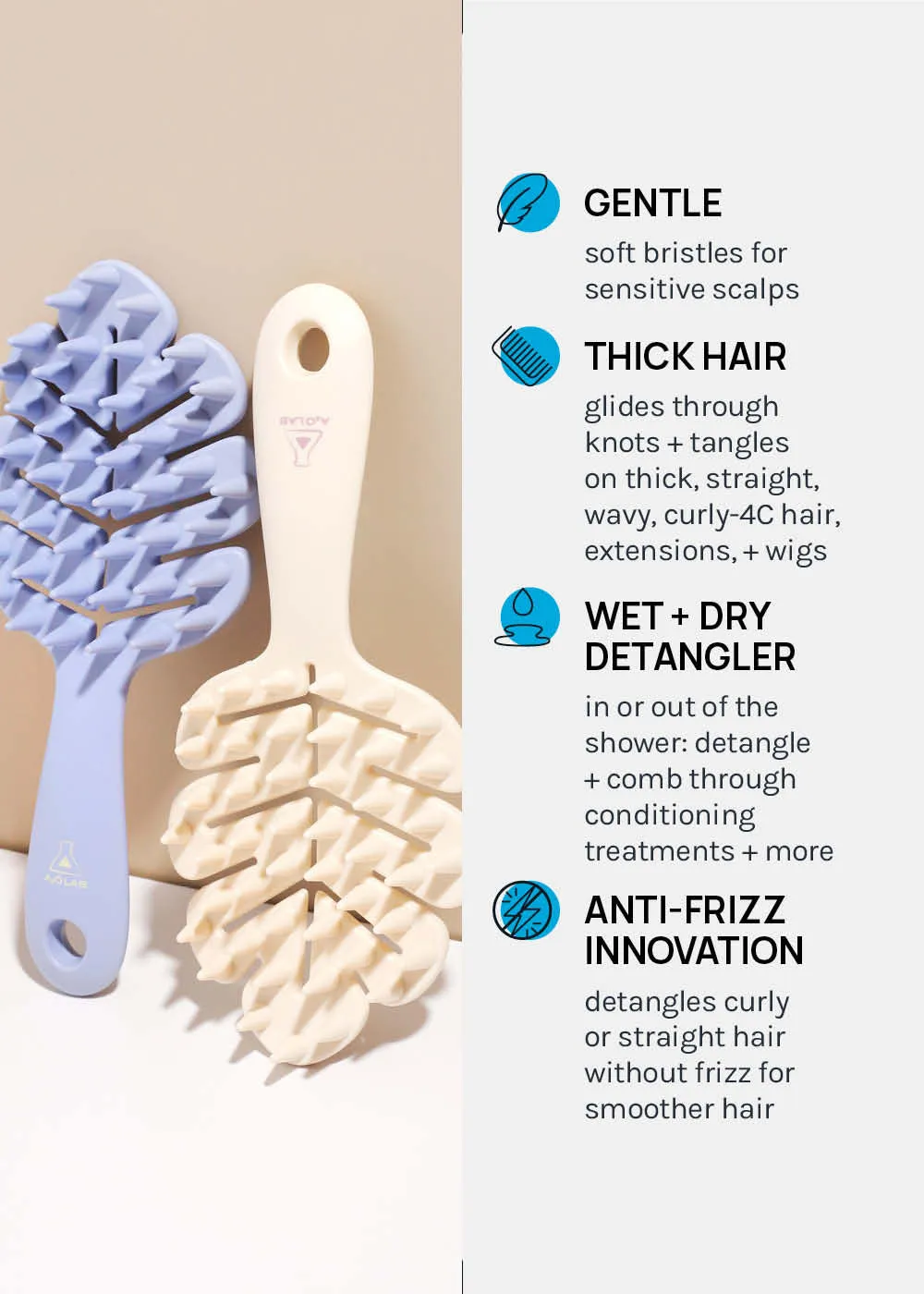 a2o Lab Gentle Scalp Brush