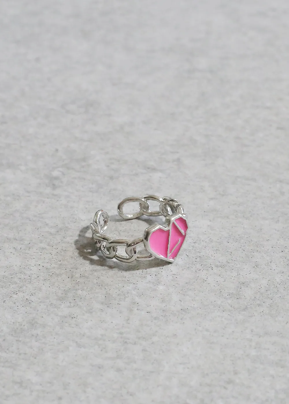 Adjustable Heart Ring