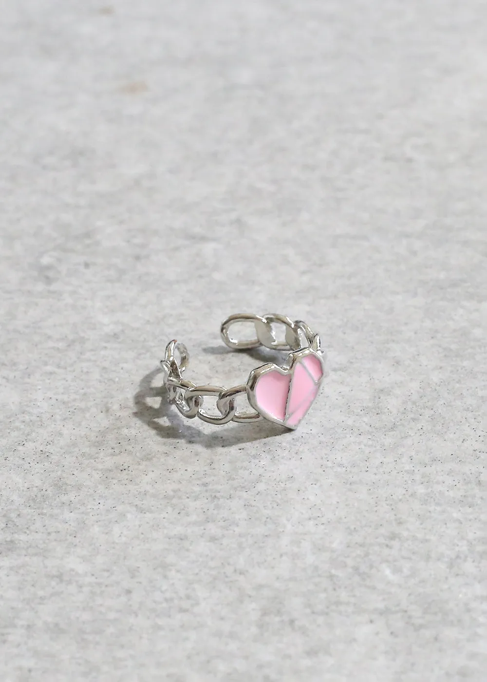 Adjustable Heart Ring