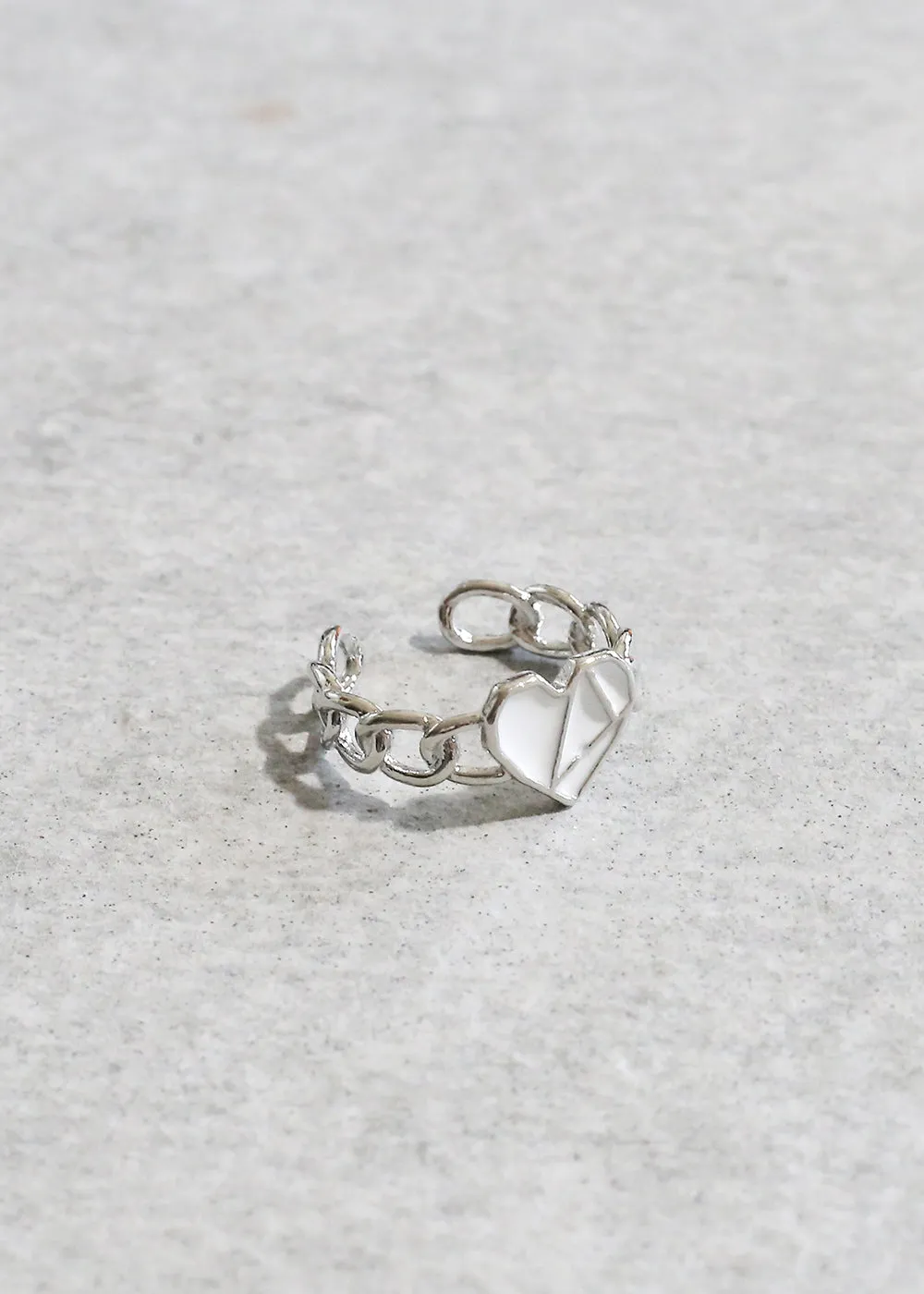 Adjustable Heart Ring