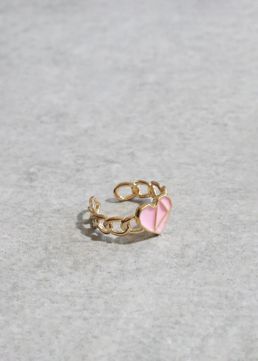 Adjustable Heart Ring