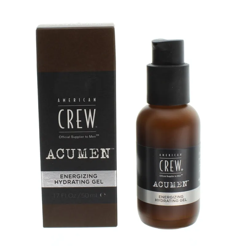 American Crew  Face Cream 50ml Moisturiser Gel Energizing Hydrating
