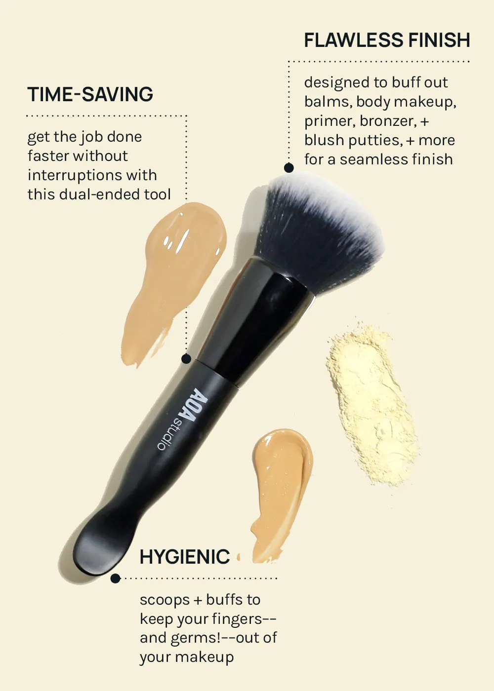 AOA Buffing Brush   Scoop