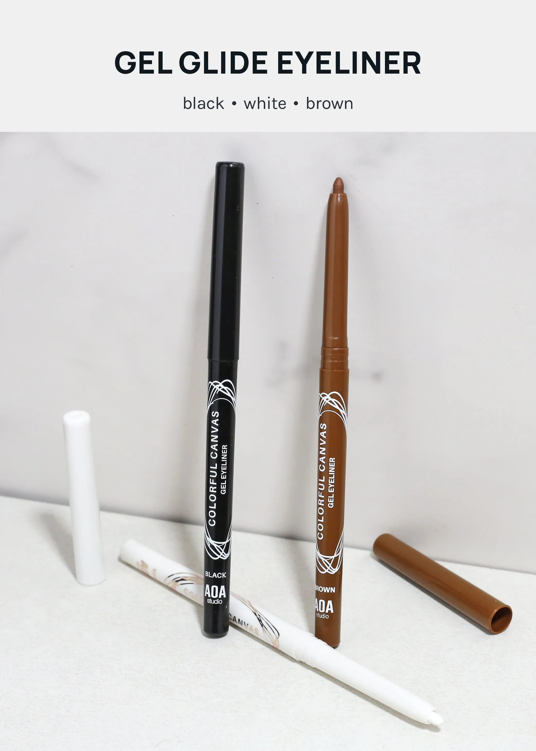 AOA Colorful Canvas Gel Eyeliner