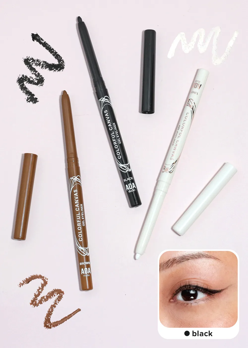 AOA Colorful Canvas Gel Eyeliner