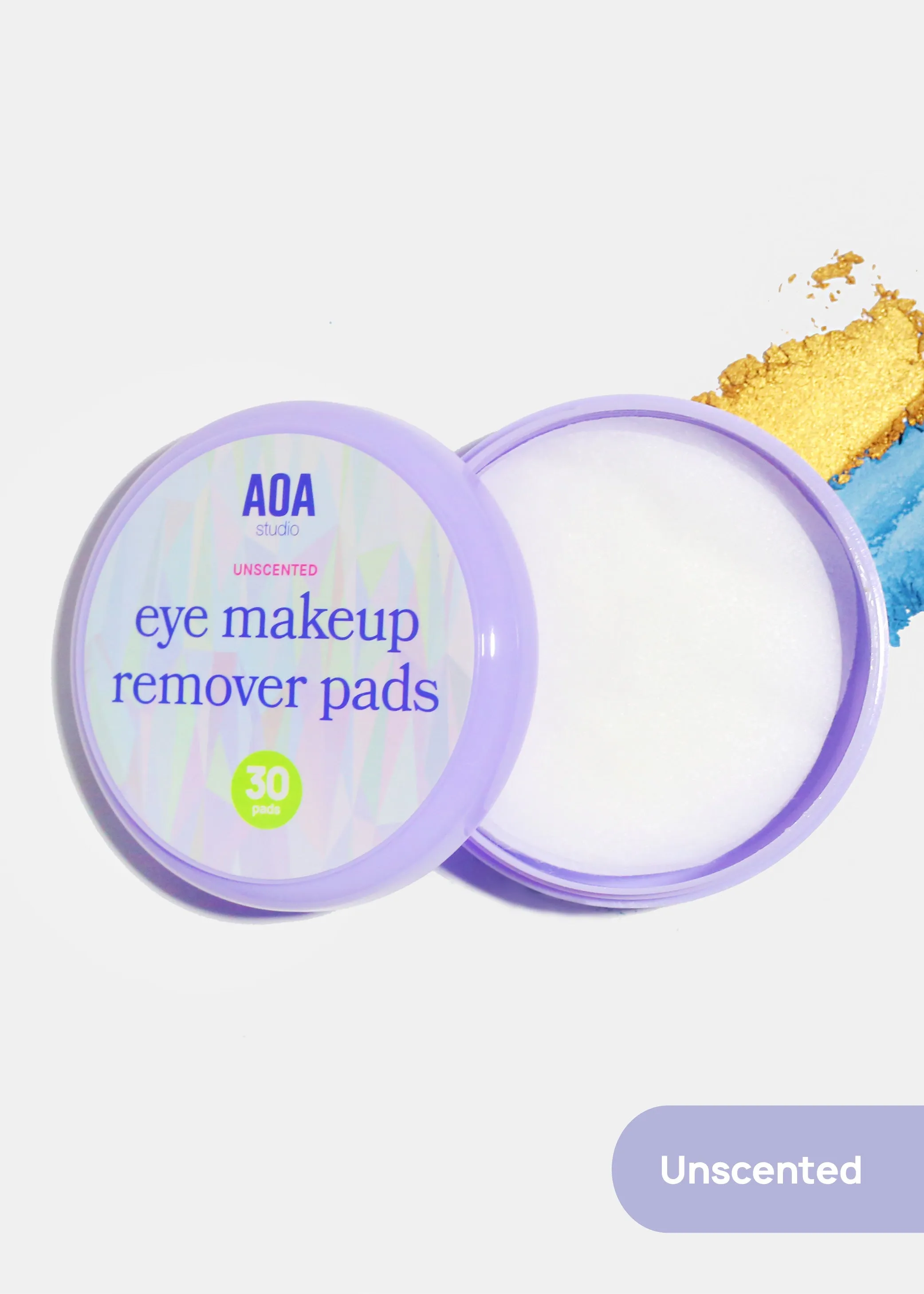 AOA Eye Makeup Remover Pads  Unscented