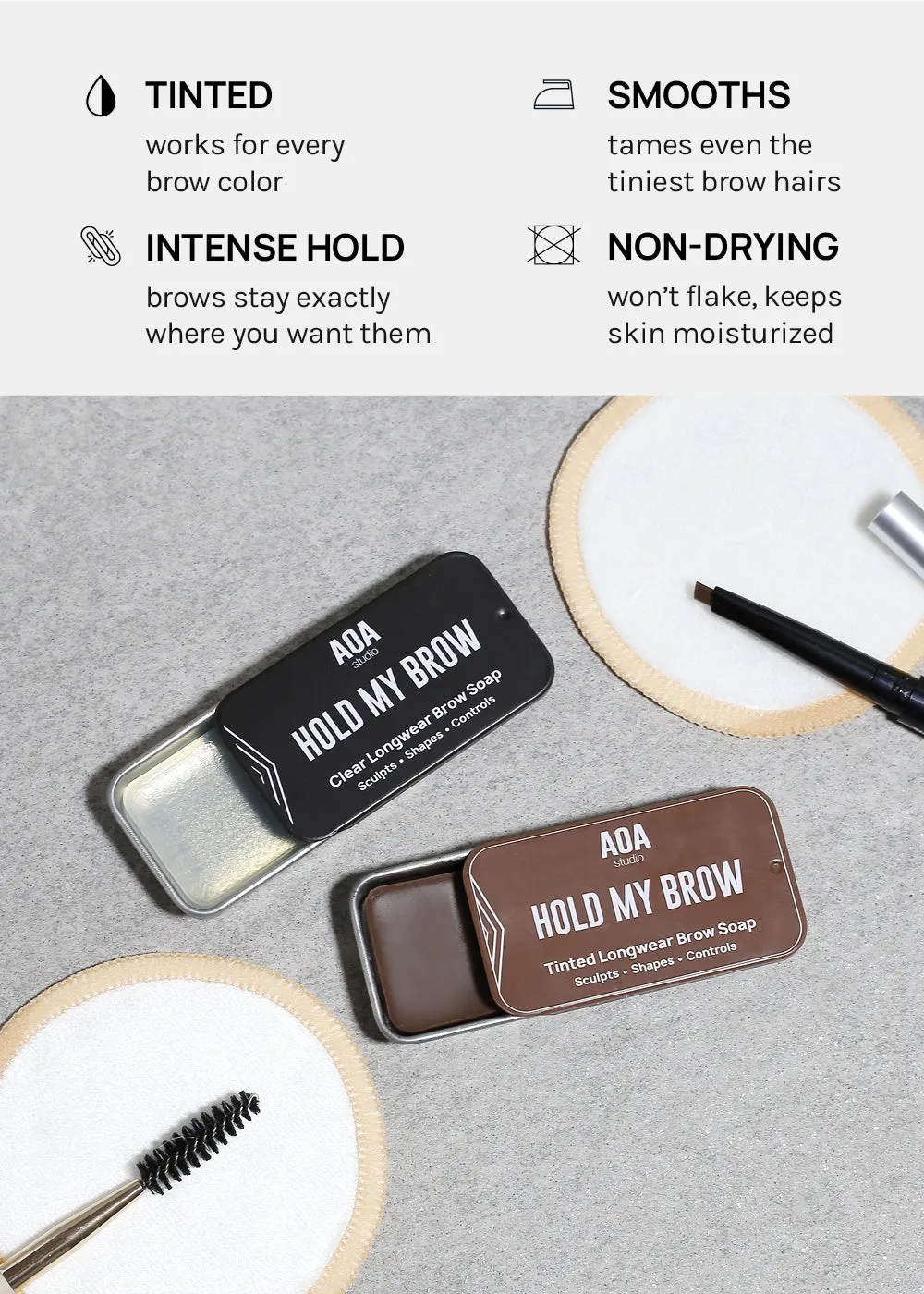 AOA Hold My Brow Soap