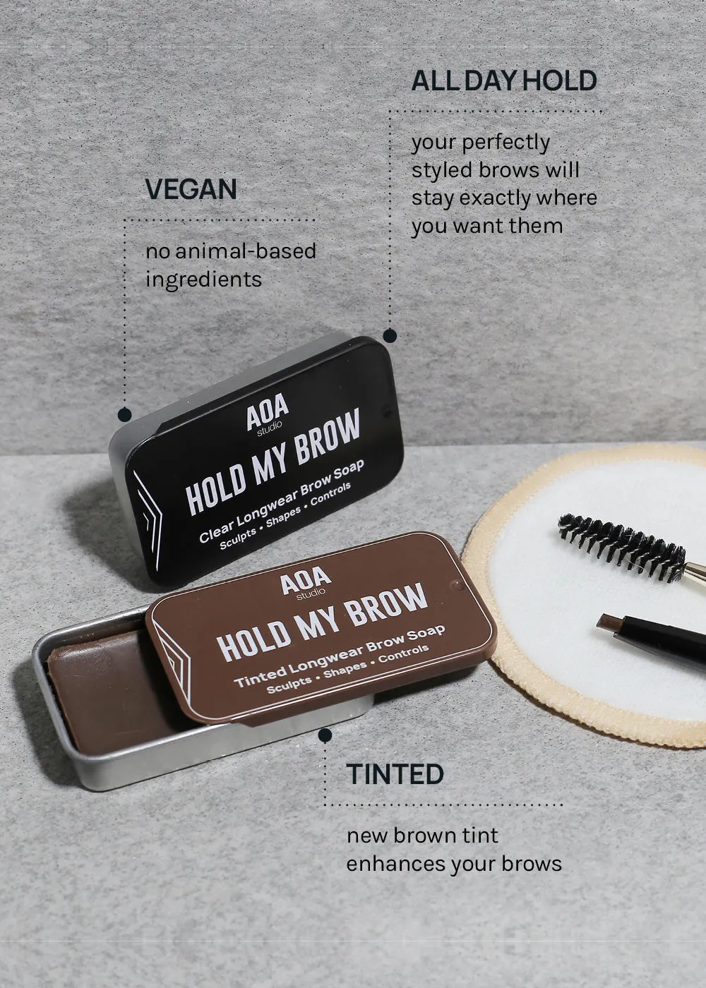 AOA Hold My Brow Soap