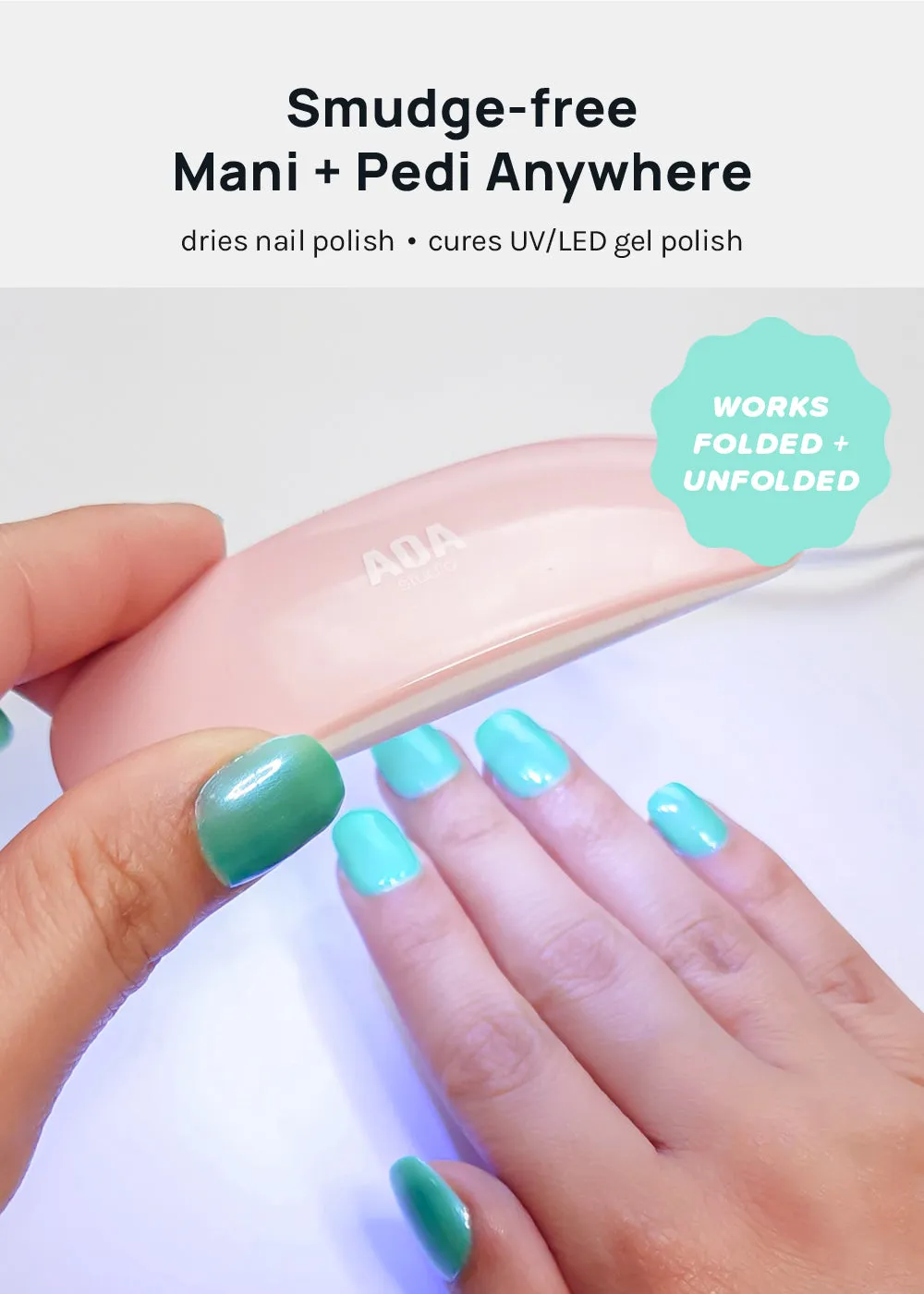 AOA Mini UV Gel Nail Drying Lamp