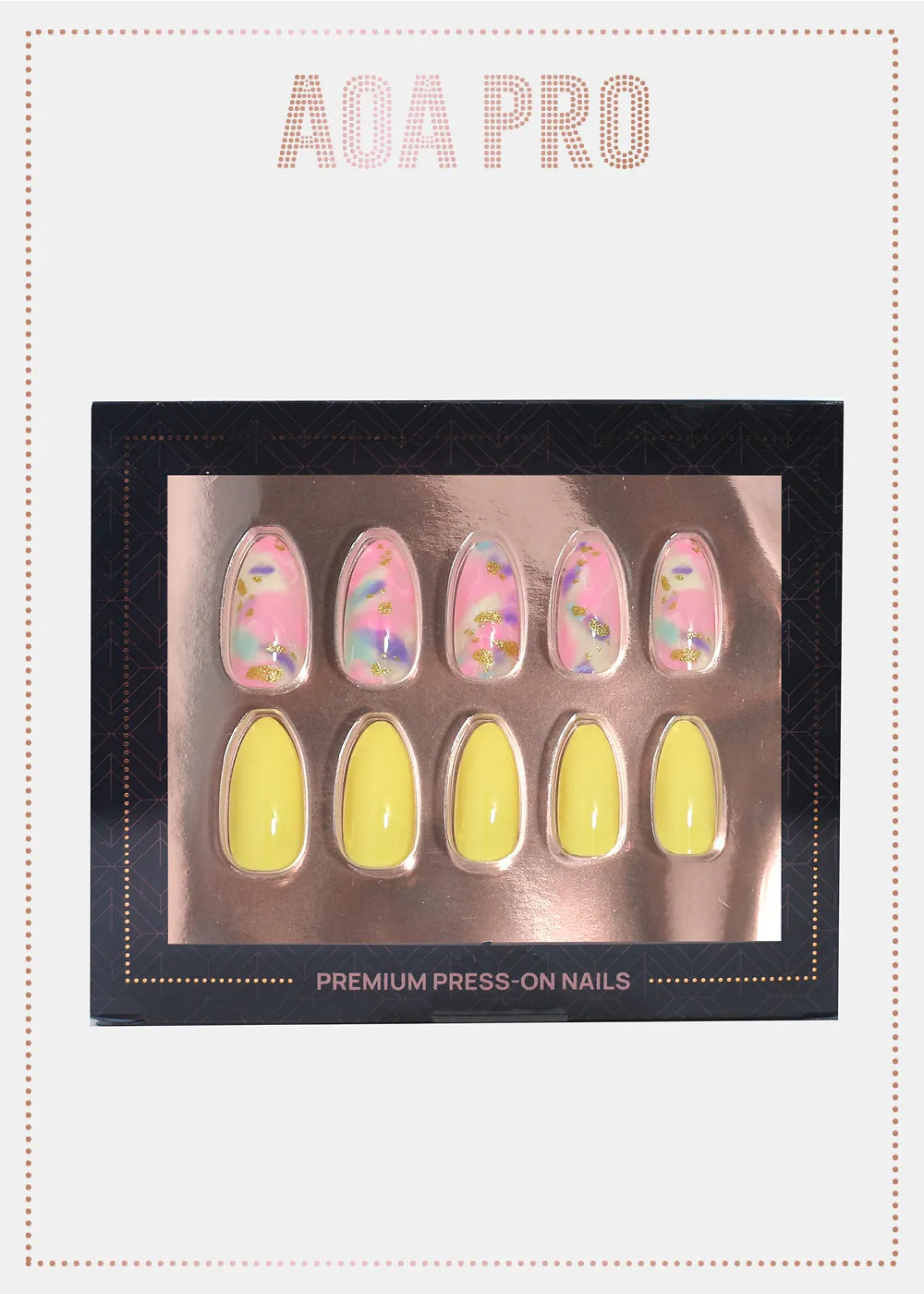 AOA Pro Press-On Nails: 10 Abstract