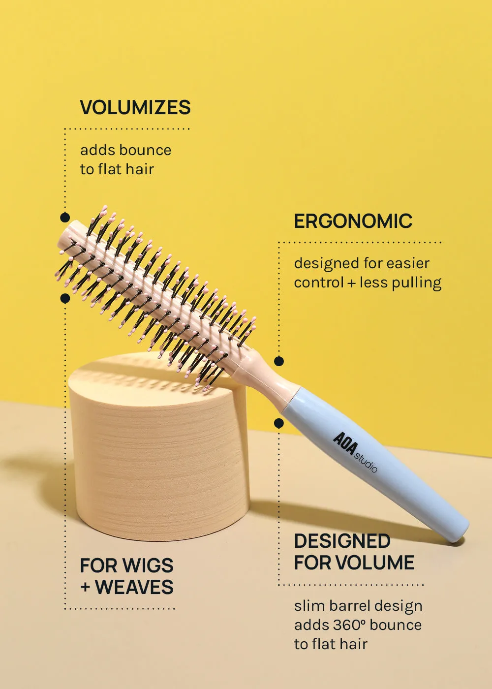 AOA Root Volumizing Brush