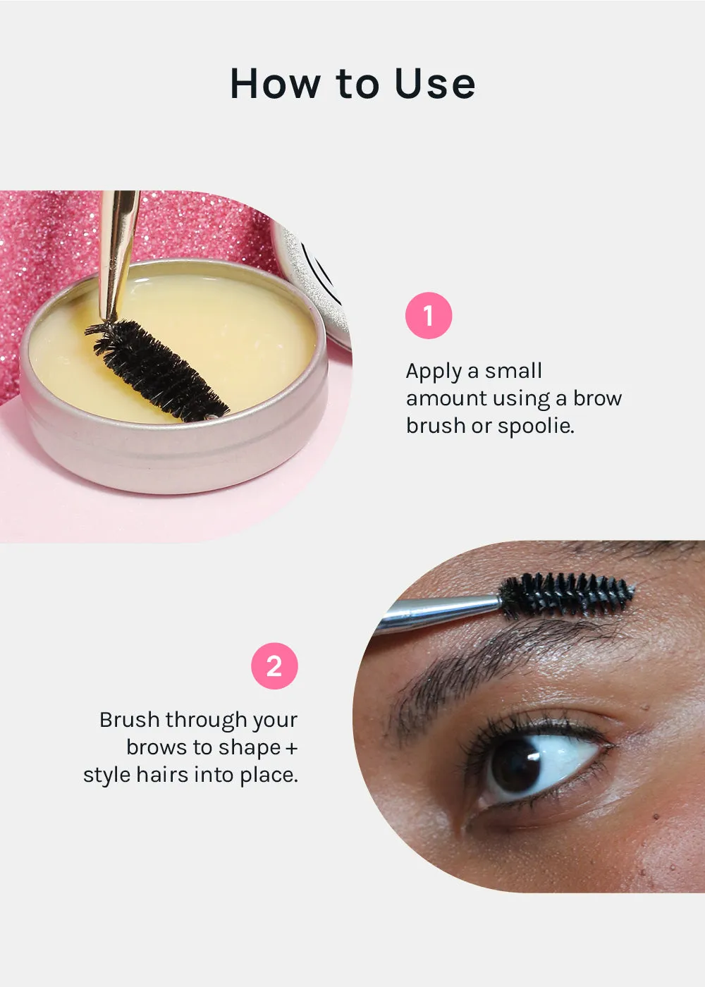 AOA Sculpt My Brow Clear Pomade