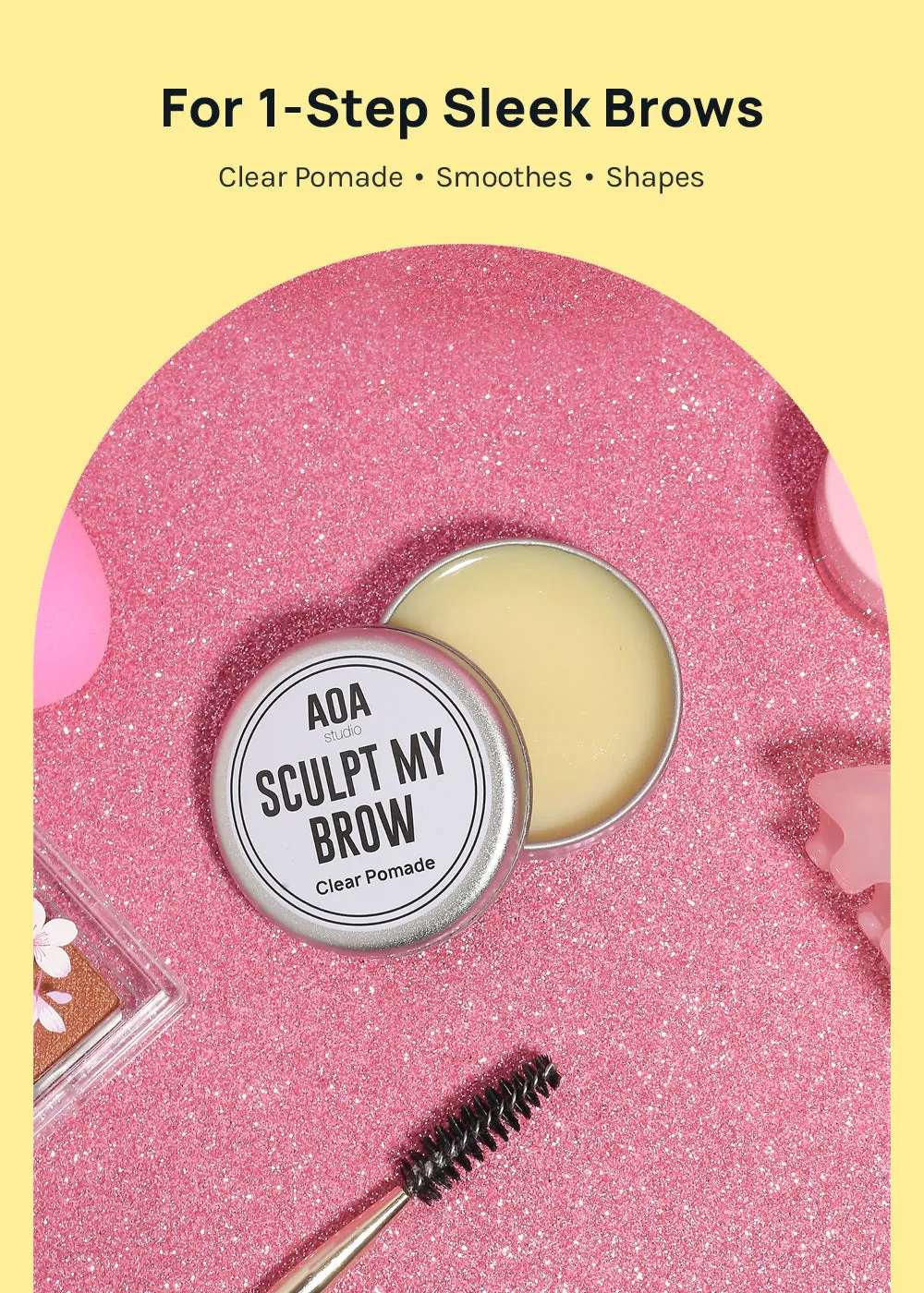 AOA Sculpt My Brow Clear Pomade