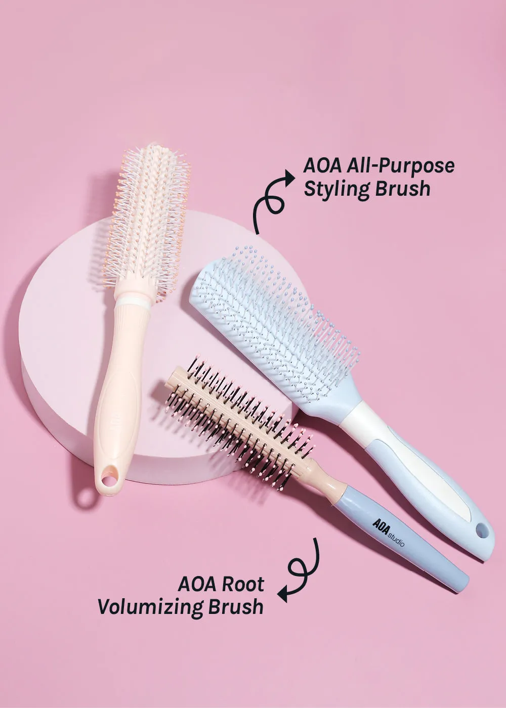 AOA Volume   Curl Round Brush