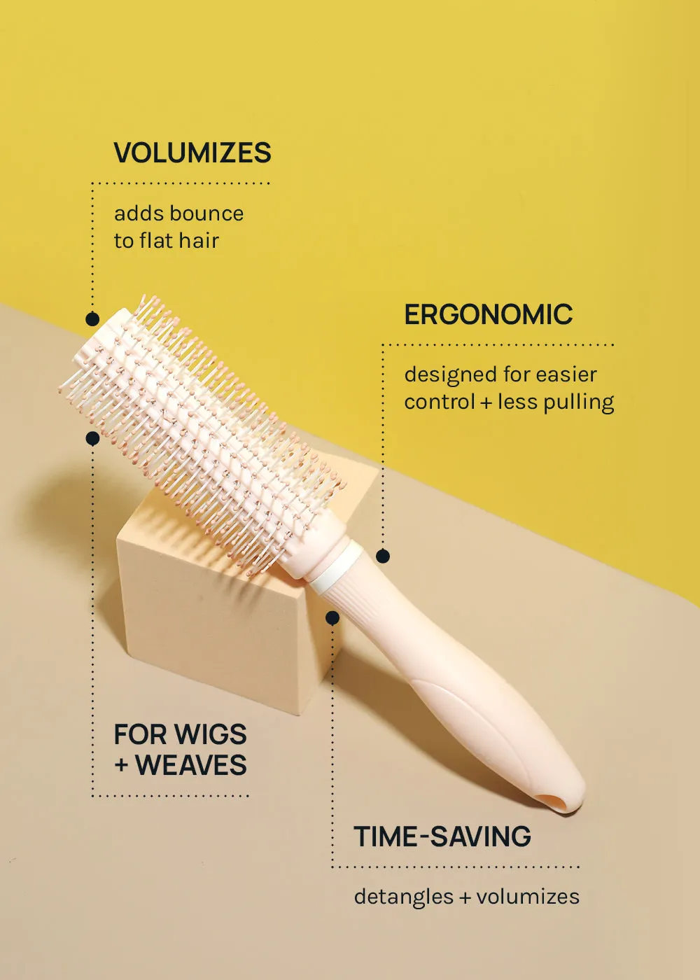 AOA Volume   Curl Round Brush