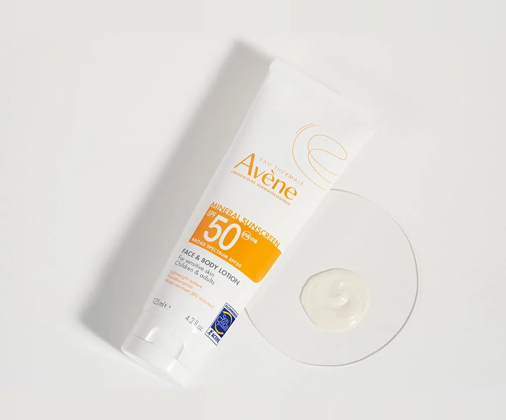 Avene Mineral Sunscreen Face & Body Lotion SPF 50