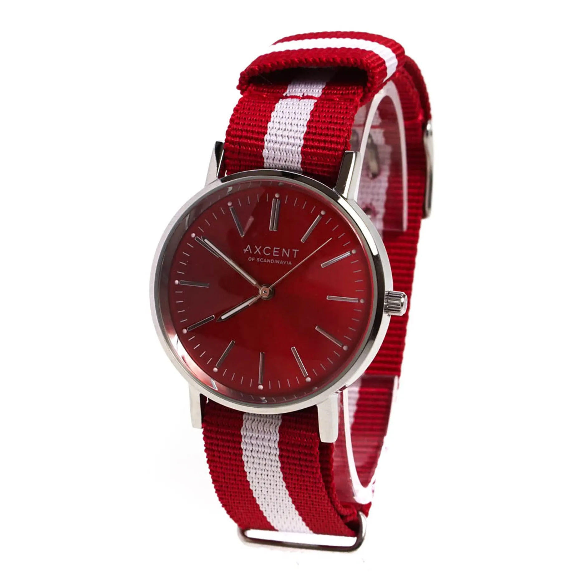 Axcent Watch Red & White X78004 16
