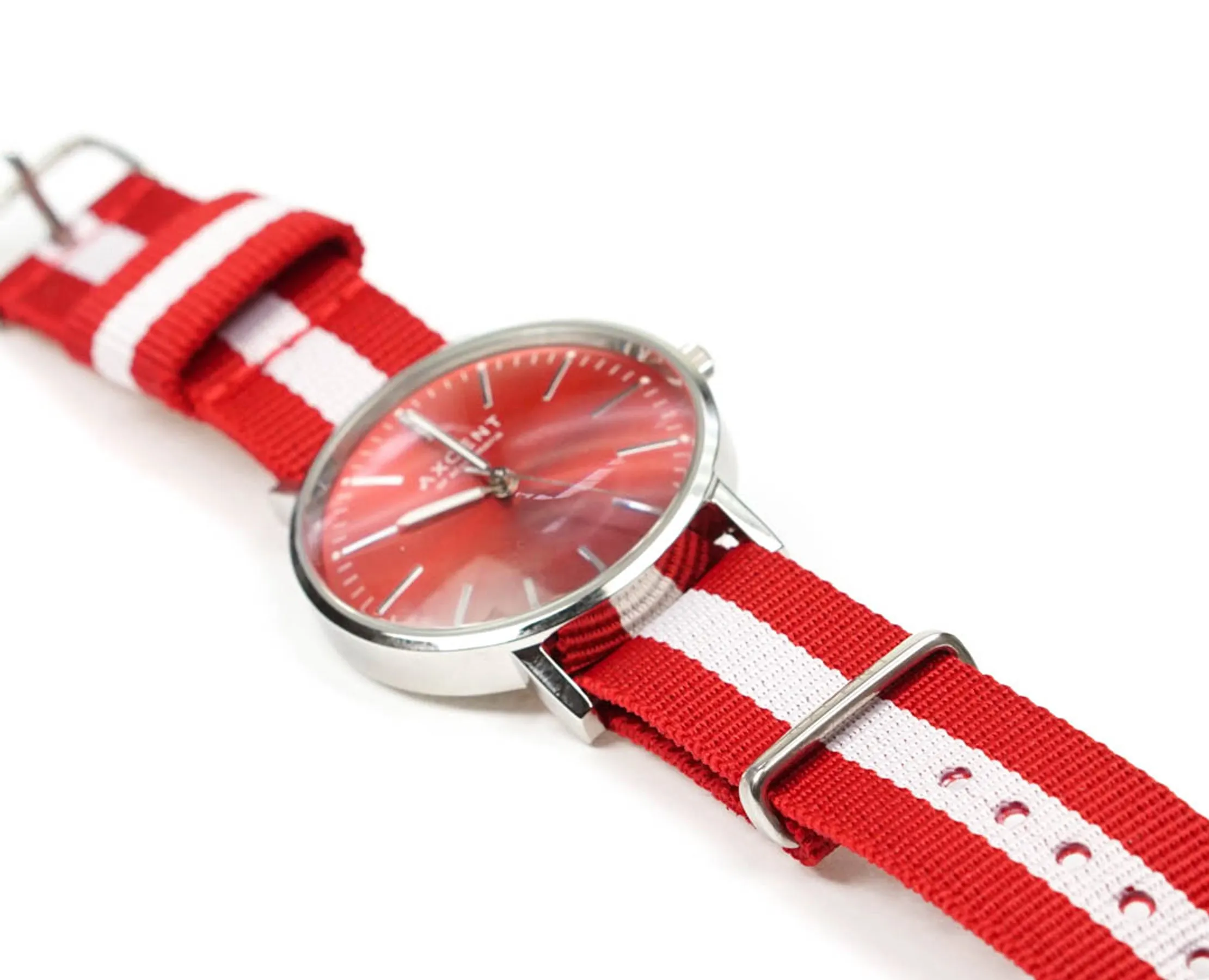 Axcent Watch Red & White X78004 16
