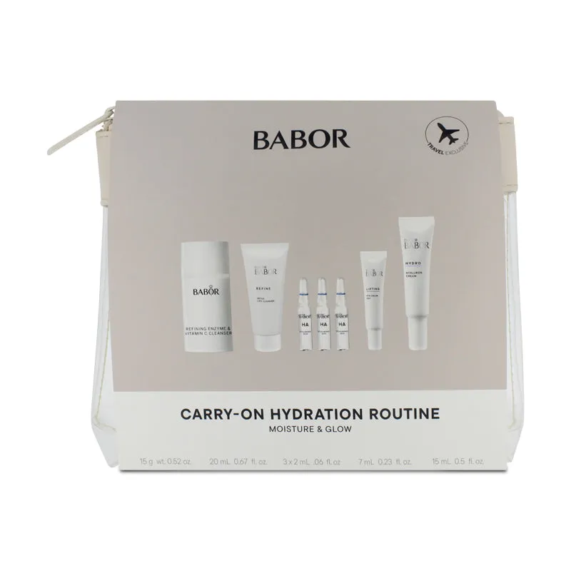 Babor Carry-On Hydration Routine Moisture & Glow Set (Blemished Box)