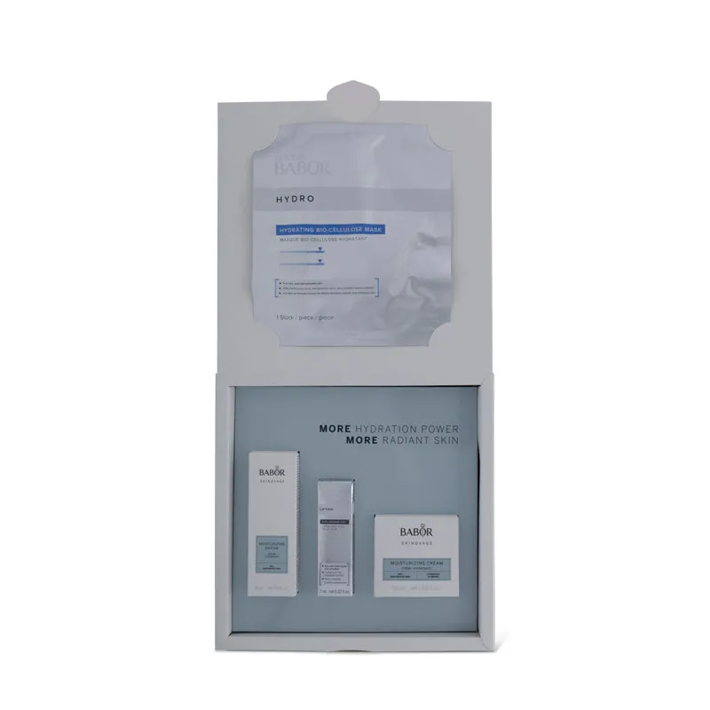 Babor Face Cream 50ml Serum 15ml Eye Cream 7ml Travel Set (Blemished Box)