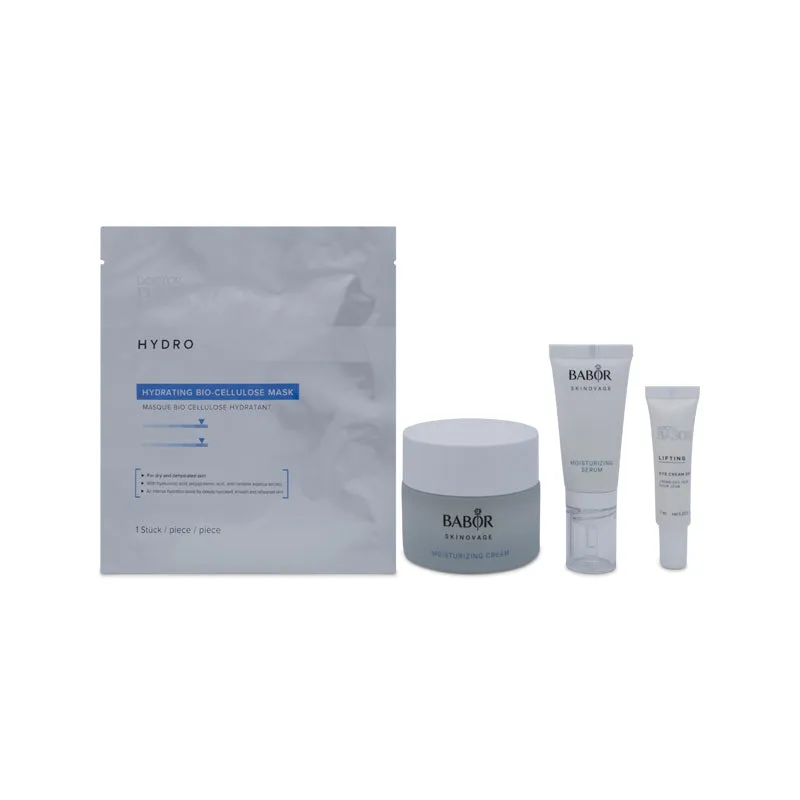 Babor Face Cream 50ml Serum 15ml Eye Cream 7ml Travel Set (Blemished Box)