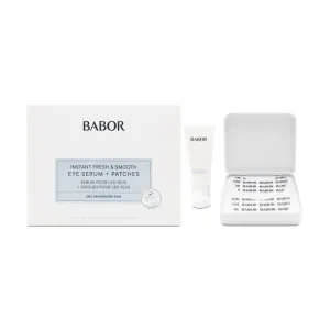 Babor Instant Fresh & Smooth Eye Serum   Patches (Blemished Box)