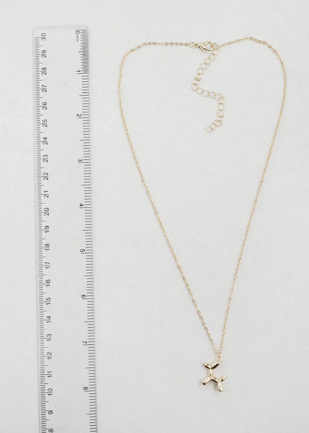 Balloon Dog Pendant Necklace