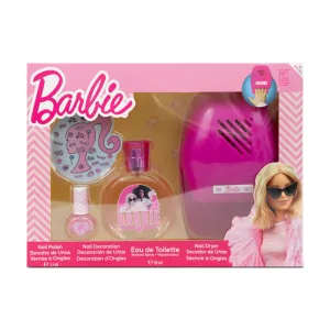 Barbie Perfume & Nail Manicure Gift Set For Kids (Blemished Box)