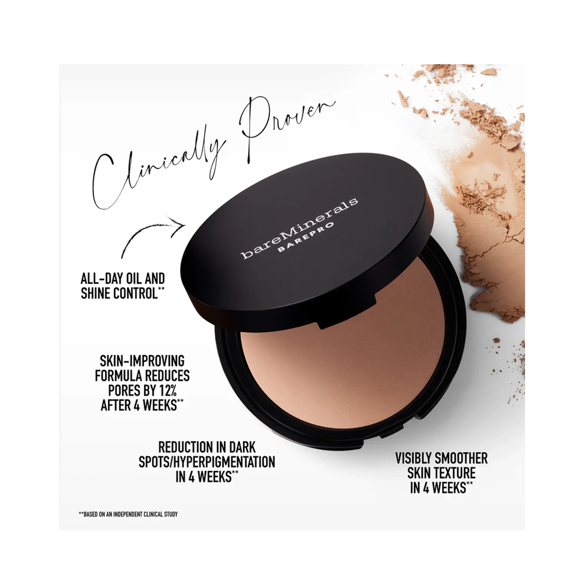 Bare Minerals Barepro 24Hr Skin Perfecting Powder Foundation