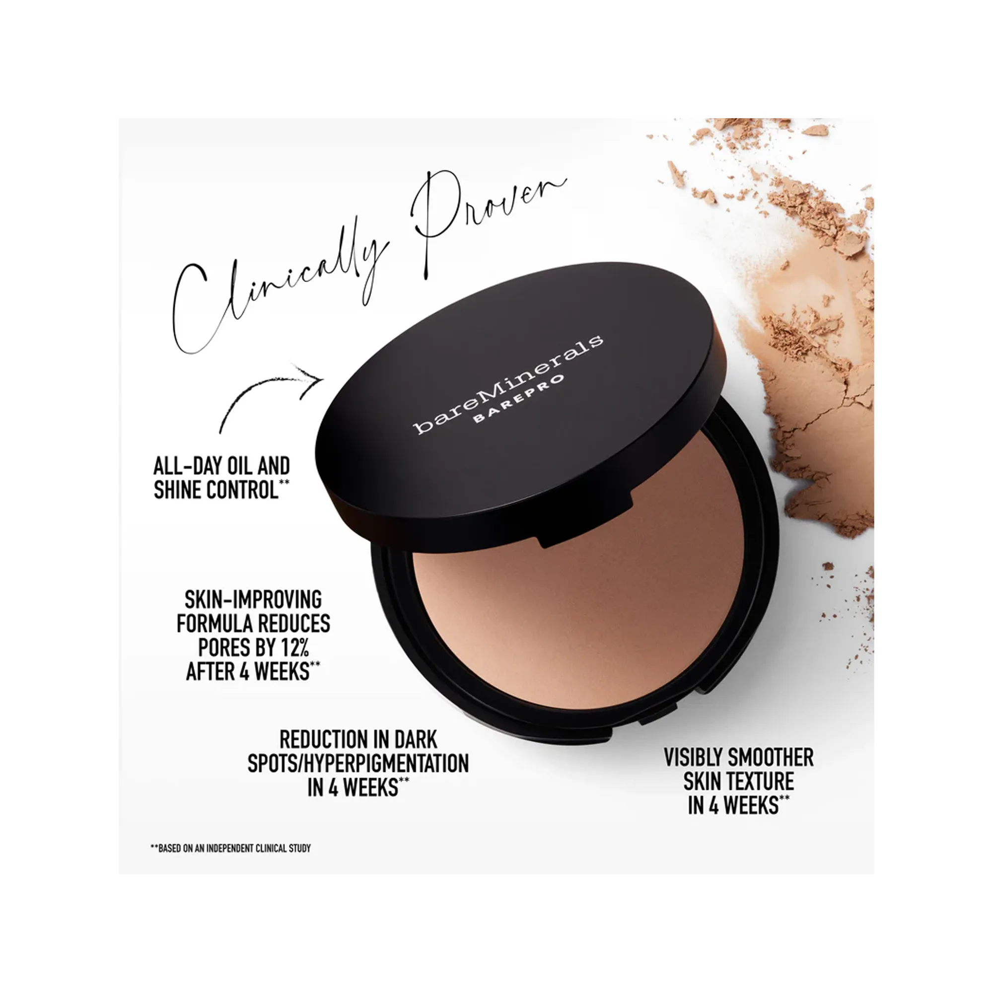 Bare Minerals Barepro 24Hr Skin Perfecting Powder Foundation