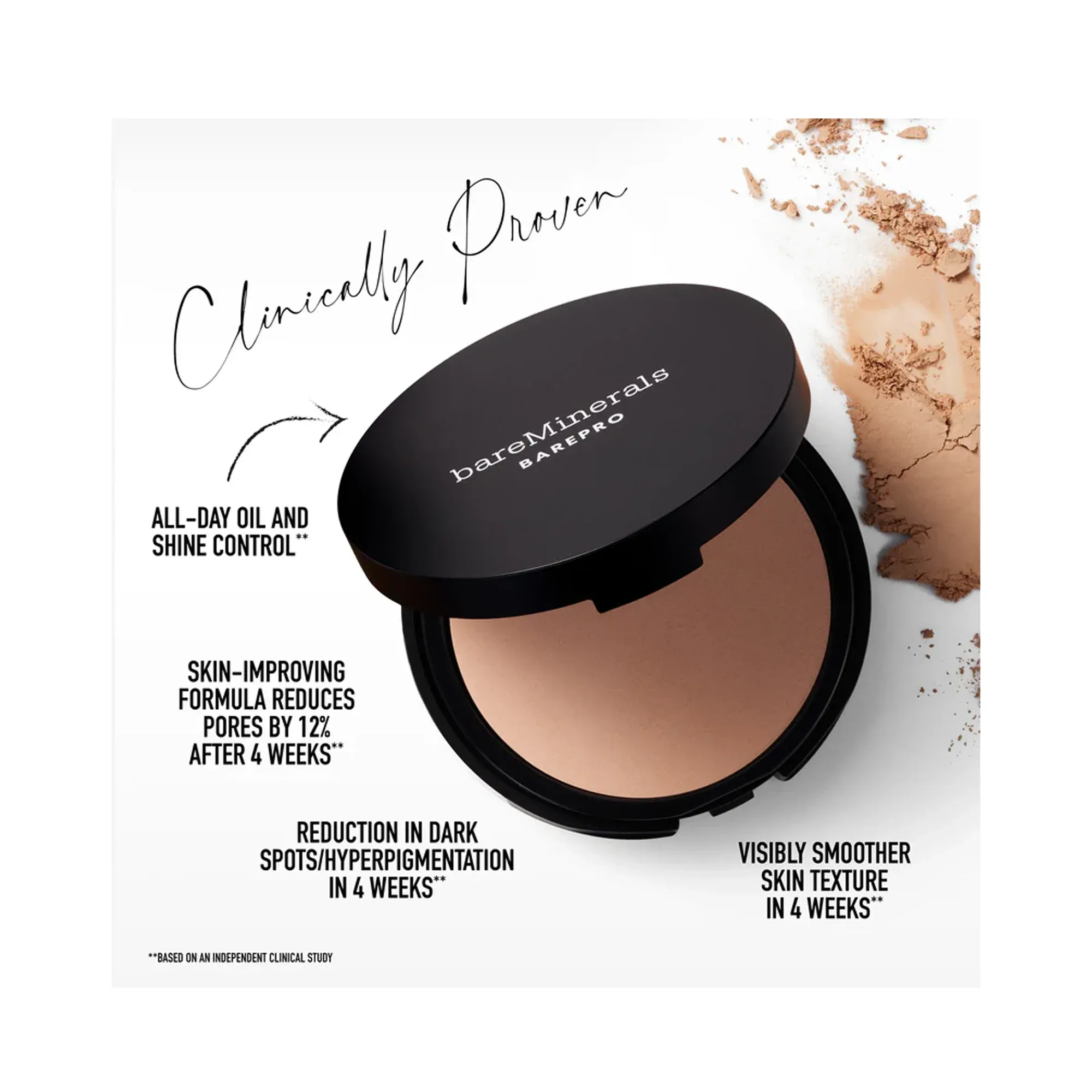Bare Minerals Barepro 24Hr Skin Perfecting Powder Foundation