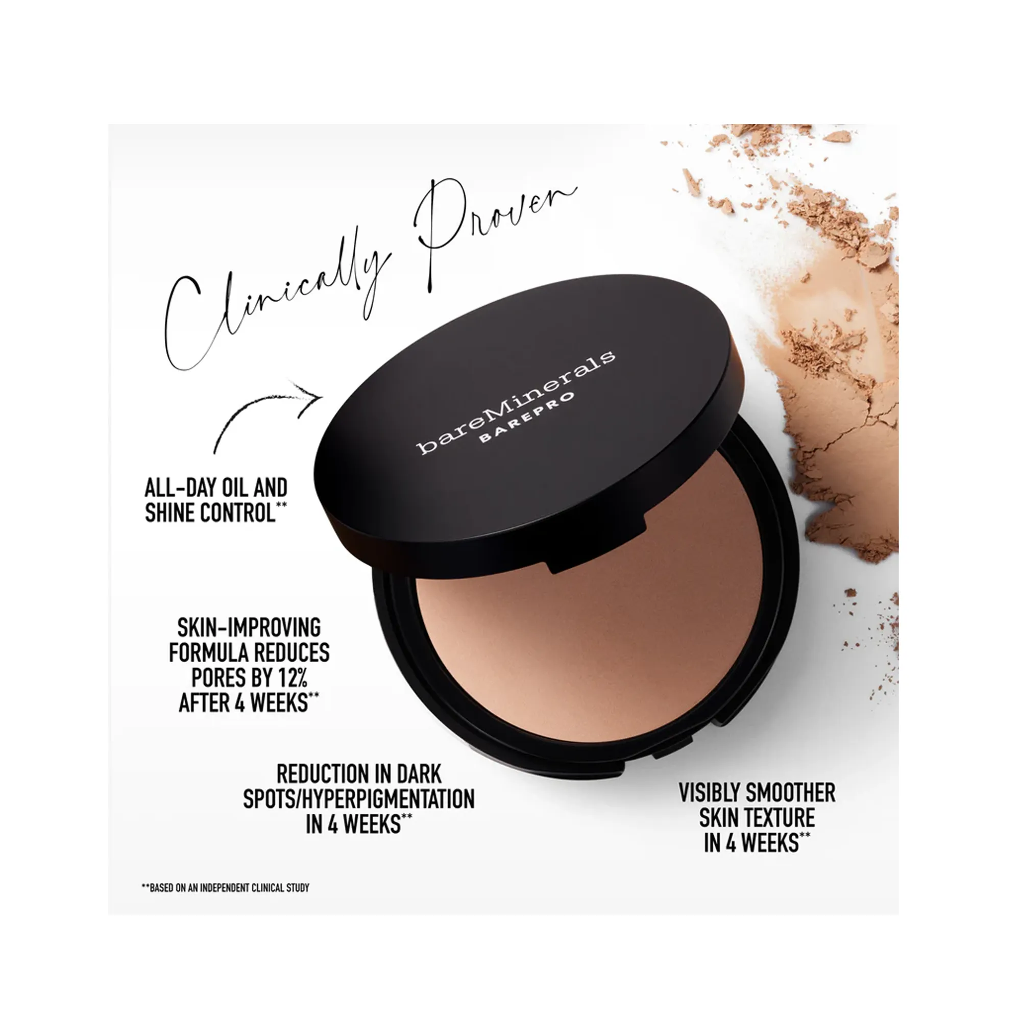Bare Minerals Barepro 24Hr Skin Perfecting Powder Foundation