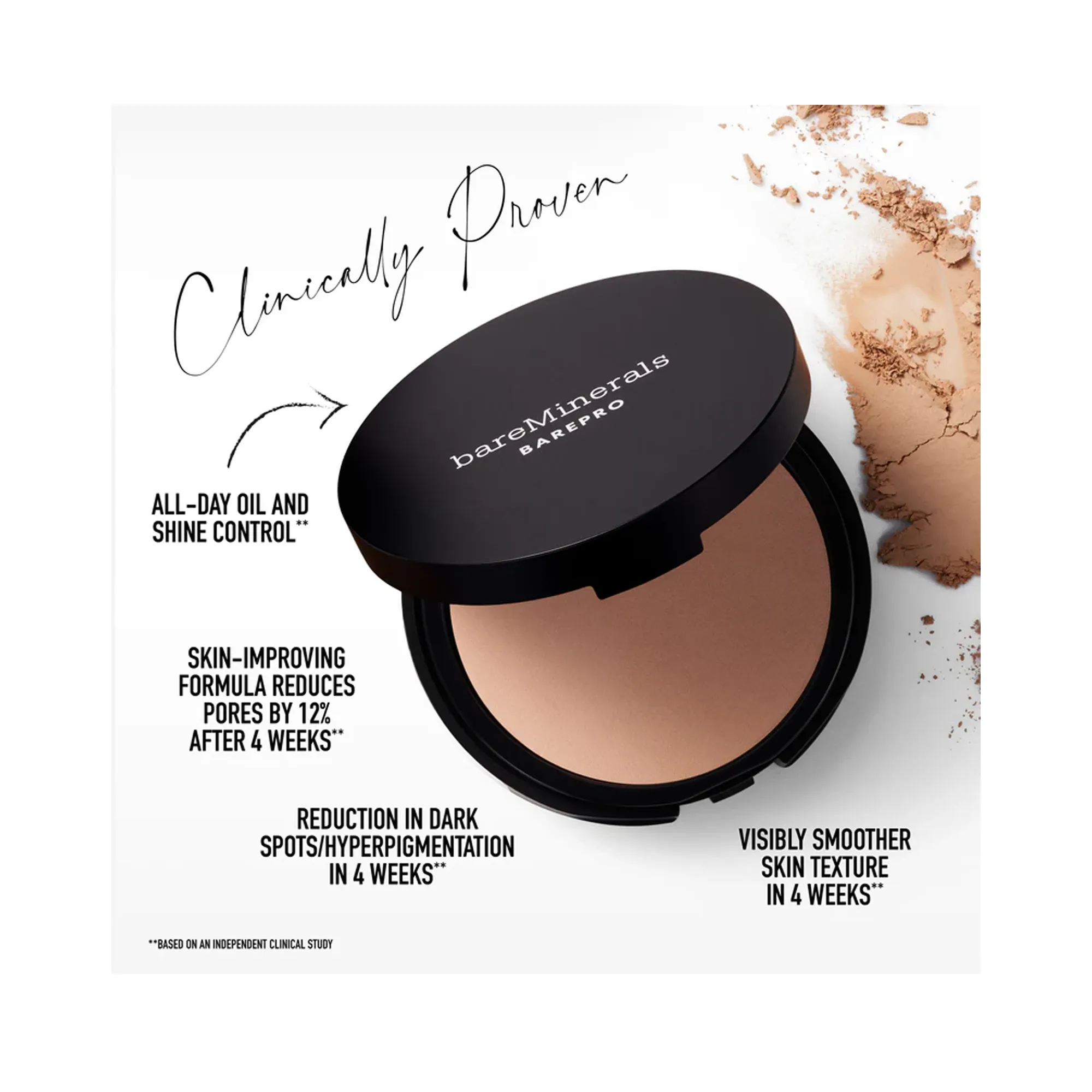 Bare Minerals Barepro 24Hr Skin Perfecting Powder Foundation