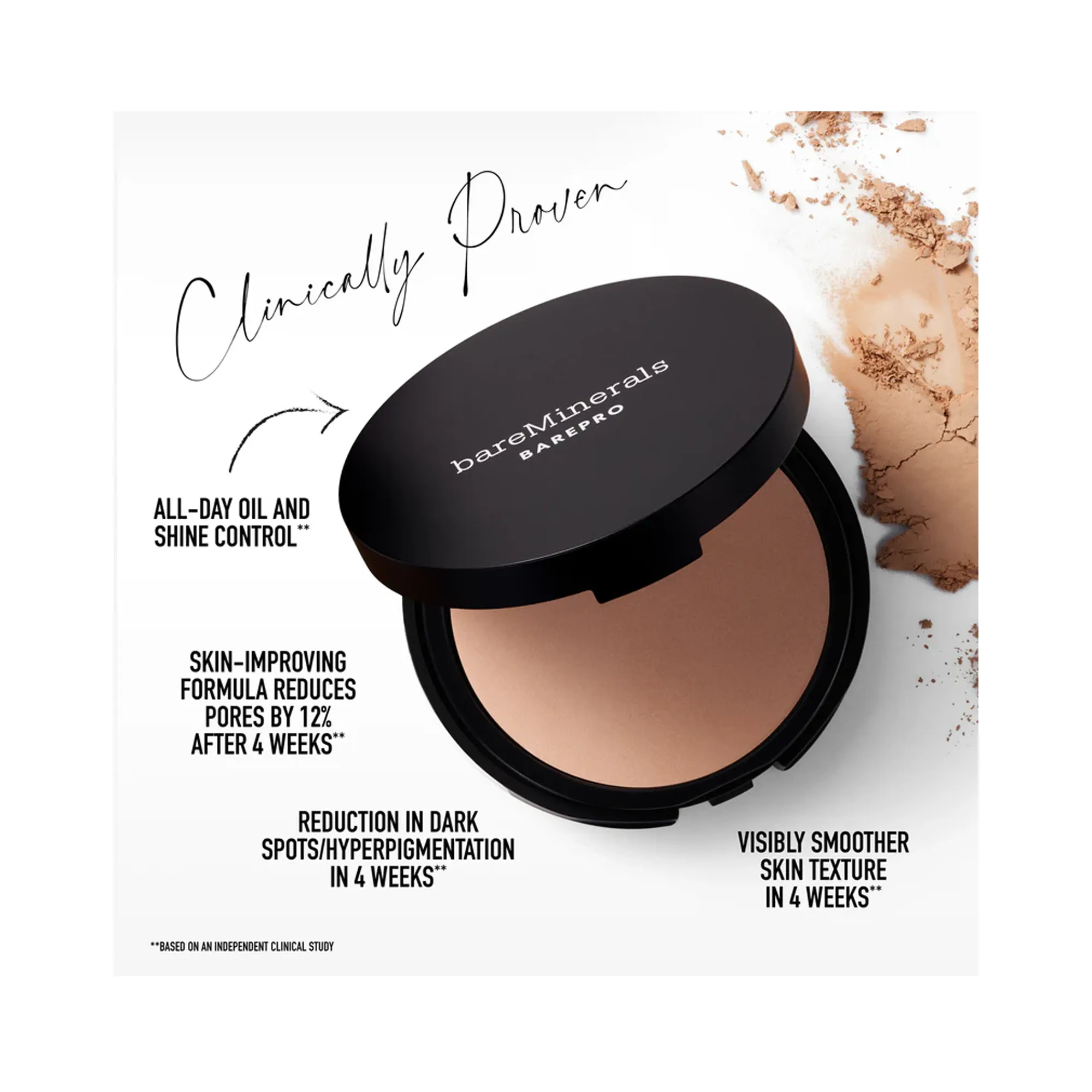 Bare Minerals Barepro 24Hr Skin Perfecting Powder Foundation