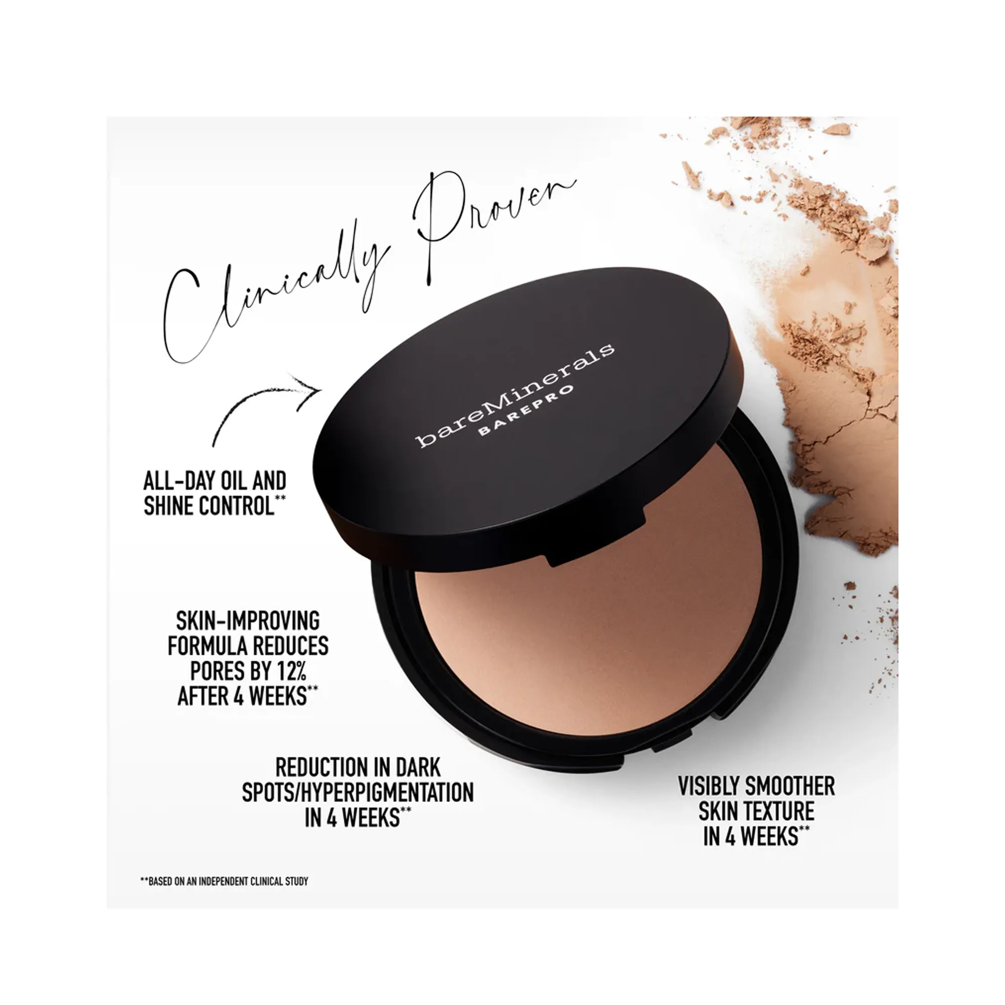 Bare Minerals Barepro 24Hr Skin Perfecting Powder Foundation