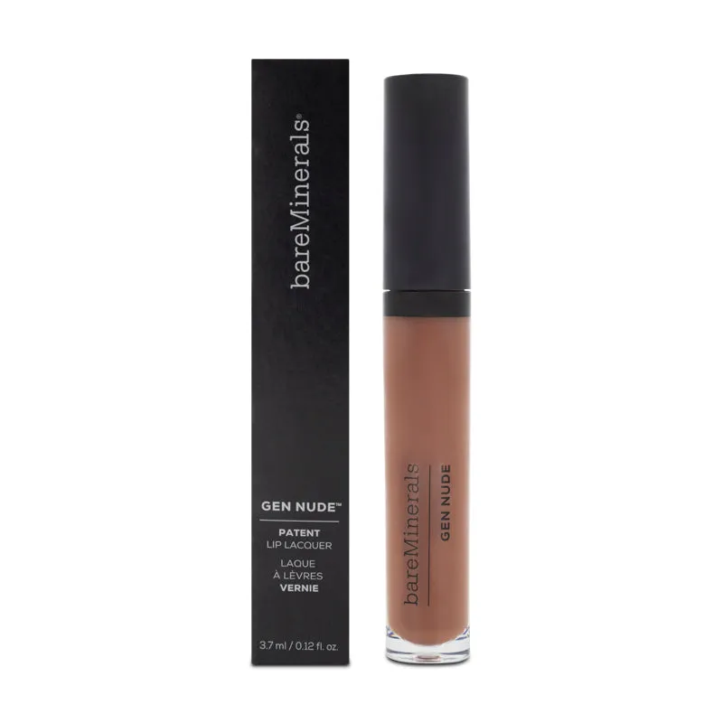 bareMinerals Gen Nude Lip Lacquer Brown Liquid Lipstick - Hype