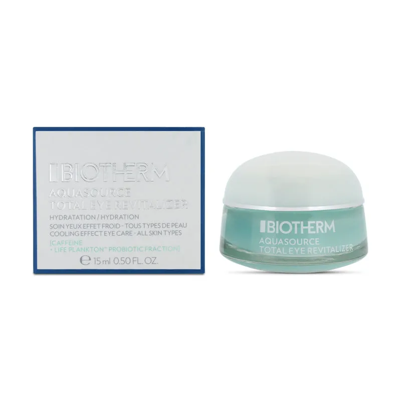 Biotherm Aquasource Total Revitaliser Eye Cream 15ml (Blemished Box)