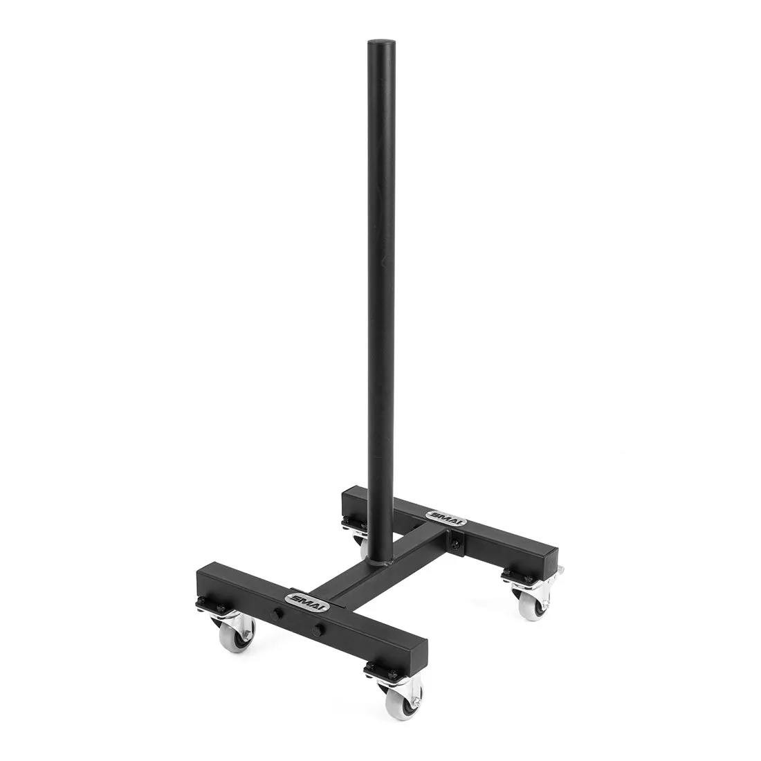 Bumper Plate Storage Stacker with Wheels Smai