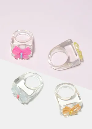 Butterfly Square Ring