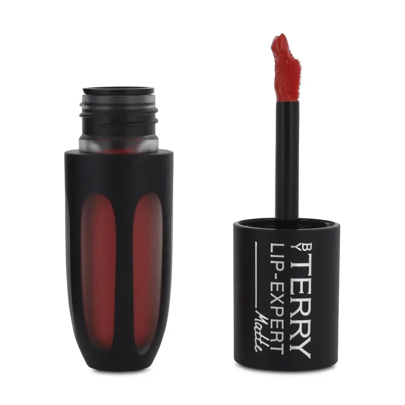 By Terry Lip Expert Matte Coral Red Liquid Lipstick 11 Sweet Flamenco