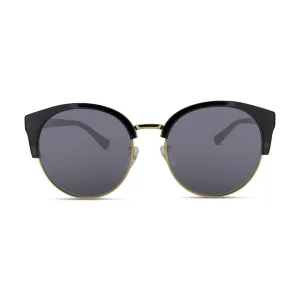 Calvin Klein Black & Gold Sunglasses CK 4338SK (No Case)