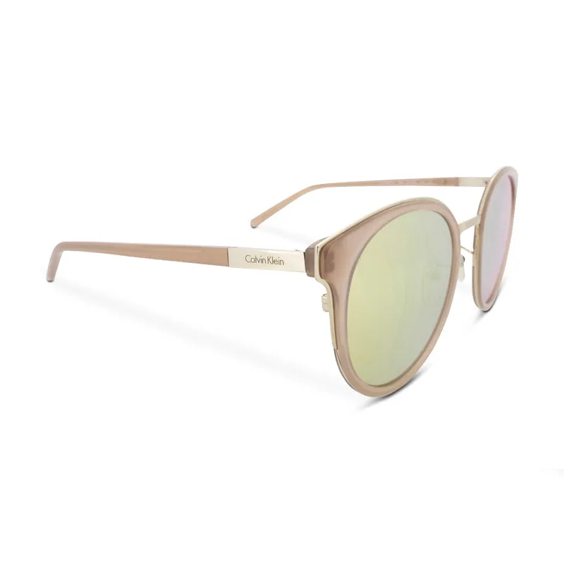 Calvin Klein Lavender Brown Mirror Sunglasses CK1242SK (No Case)