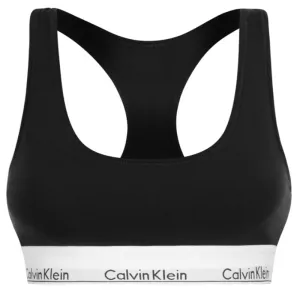 Calvin Klein Modern Cotton Bralette Black Womens