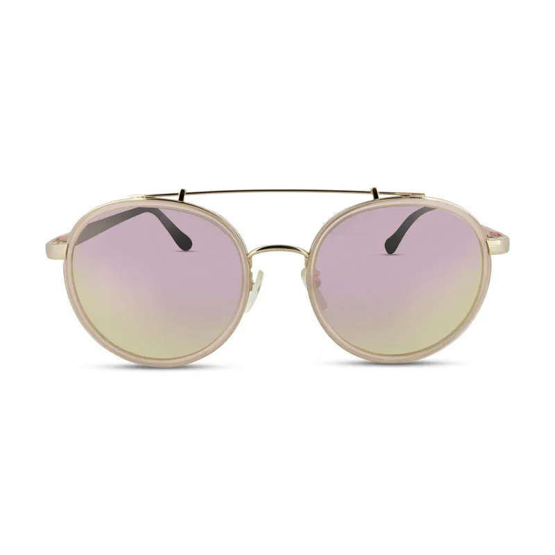 Calvin Klein Rose Pink Mirror Sunglasses CK1225SK (No Case)