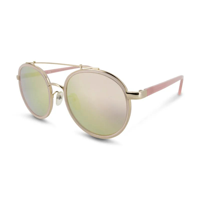 Calvin Klein Rose Pink Mirror Sunglasses CK1225SK (No Case)
