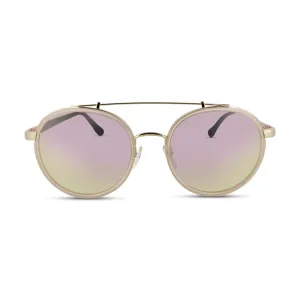 Calvin Klein Rose Pink Mirror Sunglasses CK1225SK (No Case)