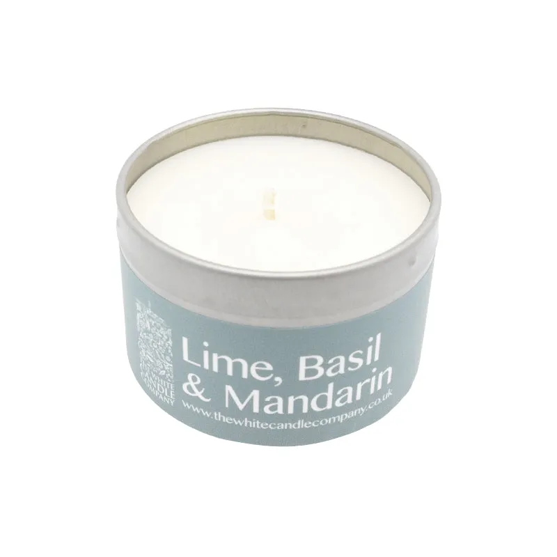 Candle Lime, Basil & Mandarin The White Candle Company