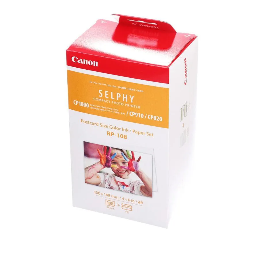 CANON Canon RP-108 Color Ink /Paper Set (4R)